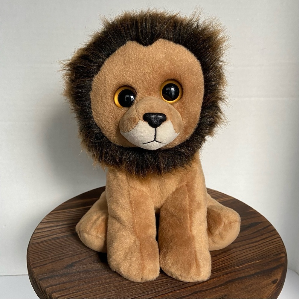 Ty Original Beanie Babies Cecil the Lion Plush Stuffed Animal VelveTy No Tags A - Picture 1 of 16